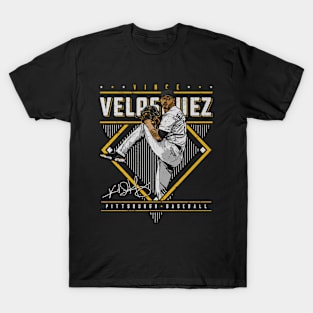 Vince Velasquez Pittsburgh Diamond Name T-Shirt